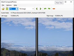 Informationen zur Software «Oberli Compare2Photos» anzeigen.